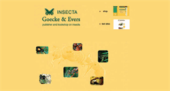 Desktop Screenshot of insecta.de